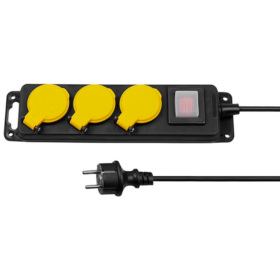 Multiprise 3 entrées étanche